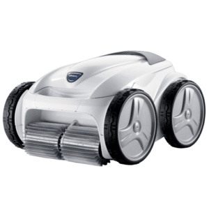 Close-up of the Polaris P945 Robotic Pool Cleaner.