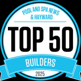 Gib-San Pools Top 50 Builders 2024 Badge