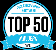 Gib-San Pools Top 50 Builders 2024 Badge