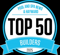 Gib-San Pools Top 50 Builders 2024 Badge