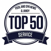 Top 50 service award badge